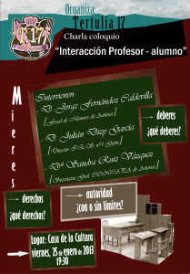 Cartel-Interacción Profesor alumno-2013